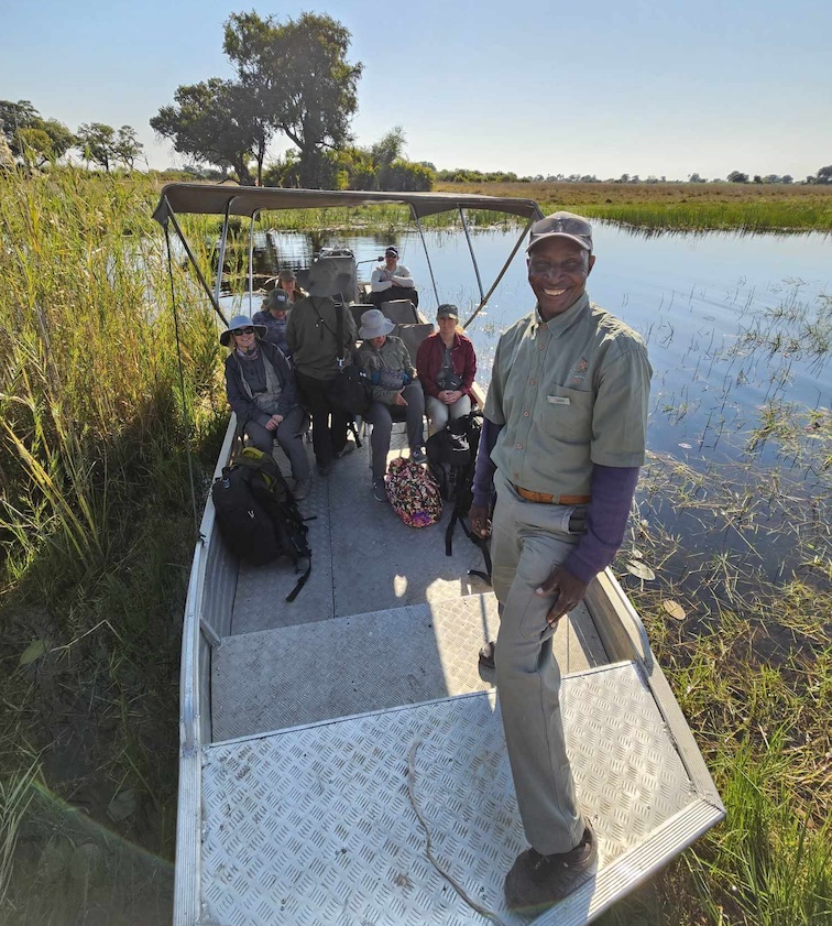 A safari by boat offers unique opportunities for photography.