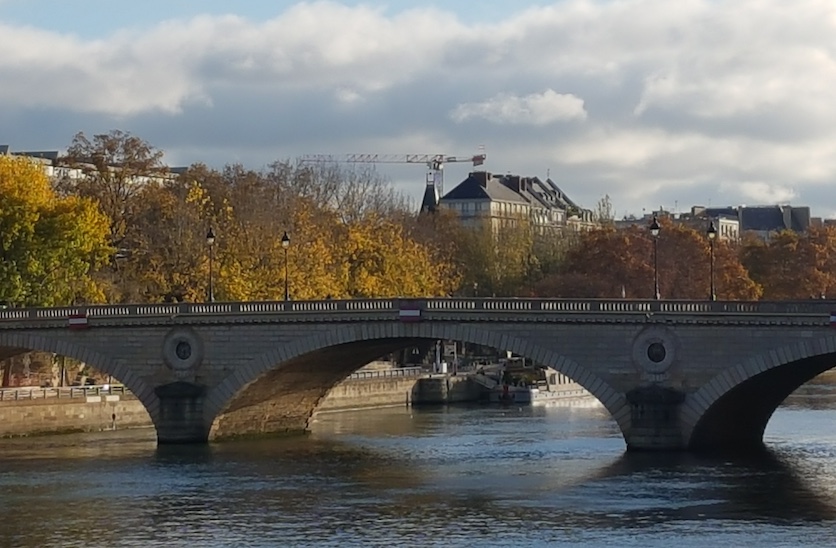 Bridge across the Seine River