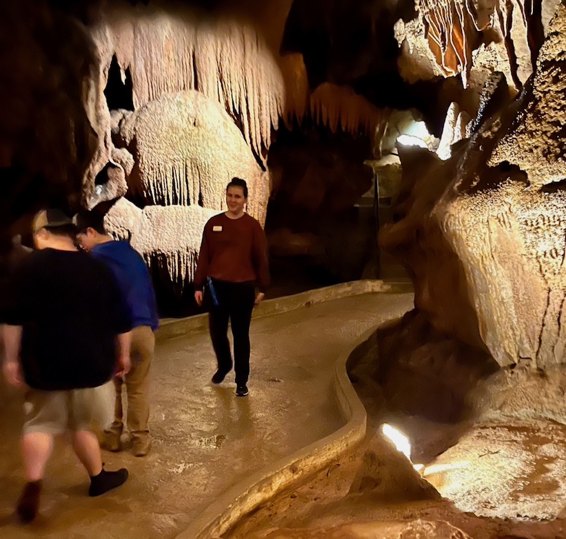 Diamond Caverns outside Cave City, KY