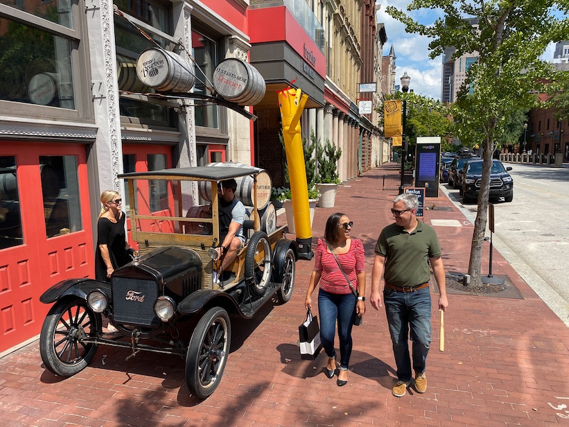 Louisville is home to the Frazier History Museum and the start of the Kentucky Bourbon Trail.