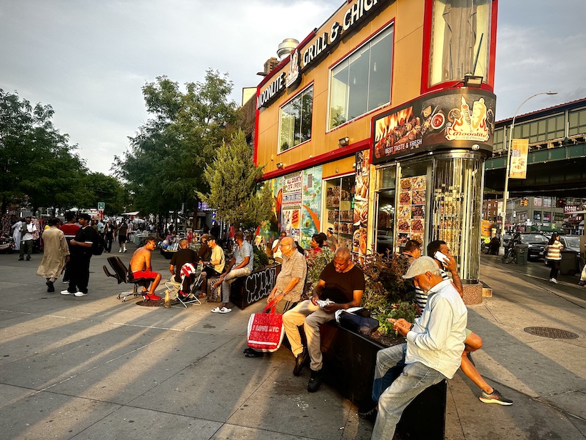 Jackson Height's Diversity Plaza. Picture by Ramaa Reddy