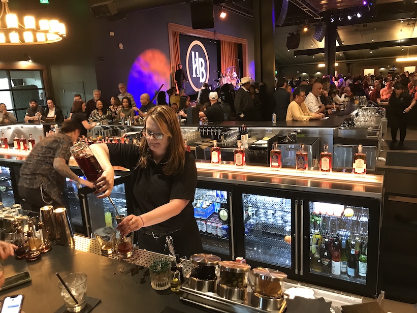 The Humble Barron is a 518-foot-long serpentine oak bar with 202 seats,. According to the Guiness Book of World Records, it is the longest bar in the world. Also perhaps the most crowded at certain times of the week. 