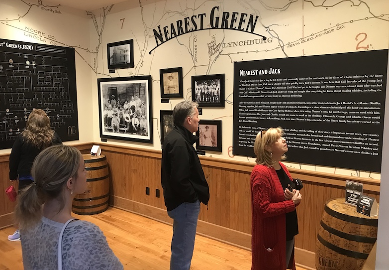 Nearest Green display at the Jack Daniel's Distillery