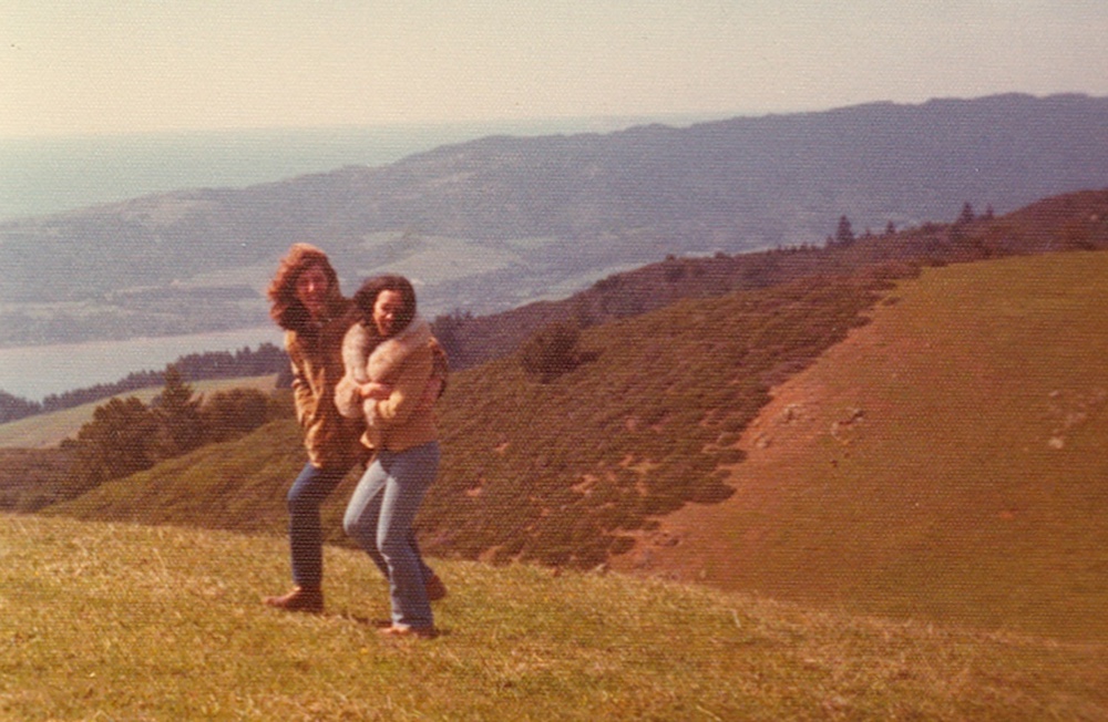 The author and girlfriend, Marin County California, circa 1974. 