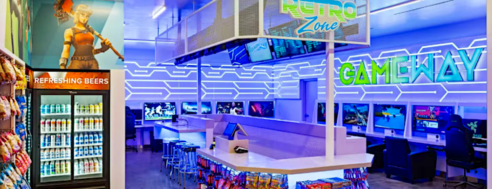 Priority Pass members visiting Gameway at Los Angeles International Airport have complimentary access to one hour of gaming and discounts on each additional hour—plus a snack and beverage. 