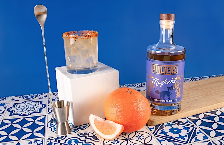 Try Philters nonalcoholic Mezkahl in your next margarita.