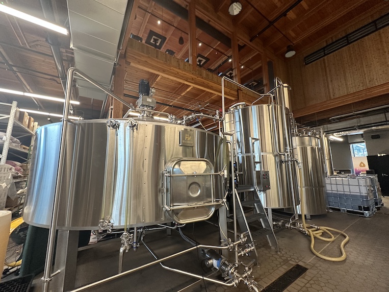 The Wilderton Distillery in Hood River Oregon looks like a conventional maker of whiskey. But look inside the tanks and you'll encounter smells asociated with mace, wormwood and herbal tea. 