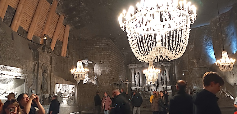 Wieliczka Salt Mine Chapel Chandelier 